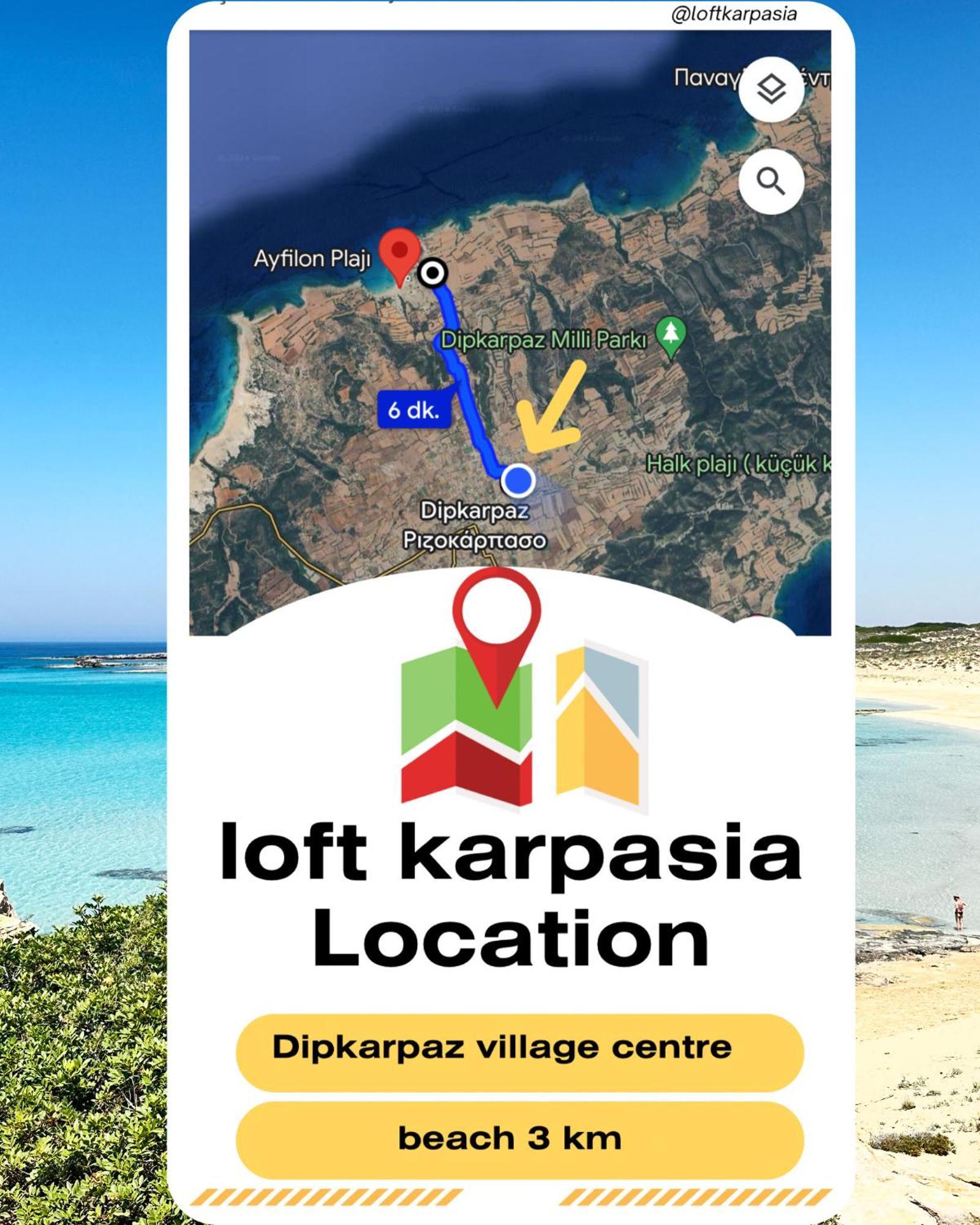 Loft Karpasia Rizokarpaso المظهر الخارجي الصورة